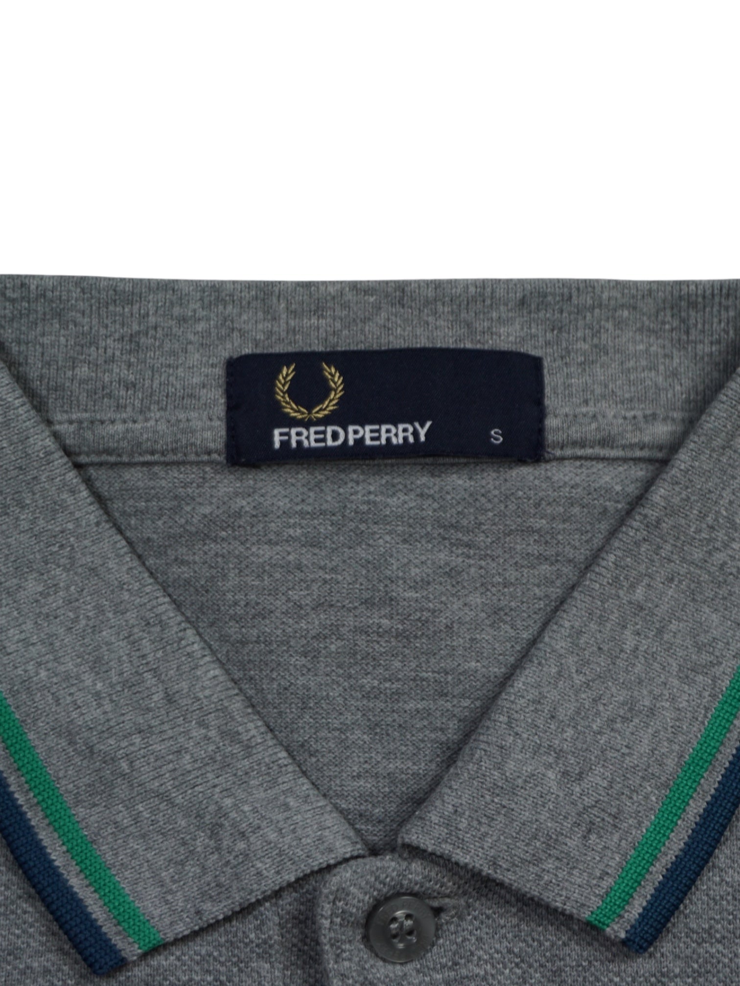 FP Polo Grau-Grün-Blau (S)