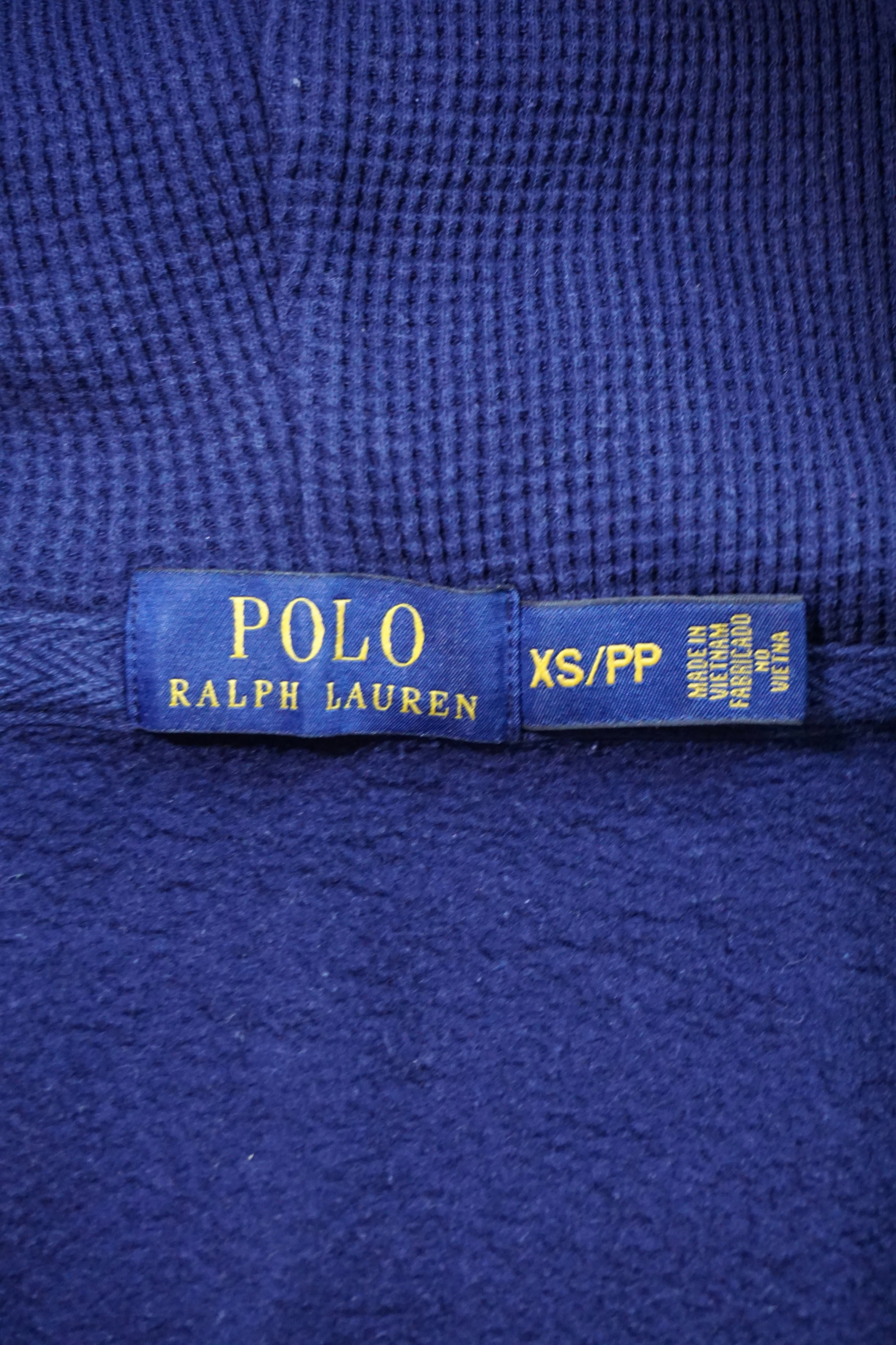 RL Zip-Hoodie Blau (XS)