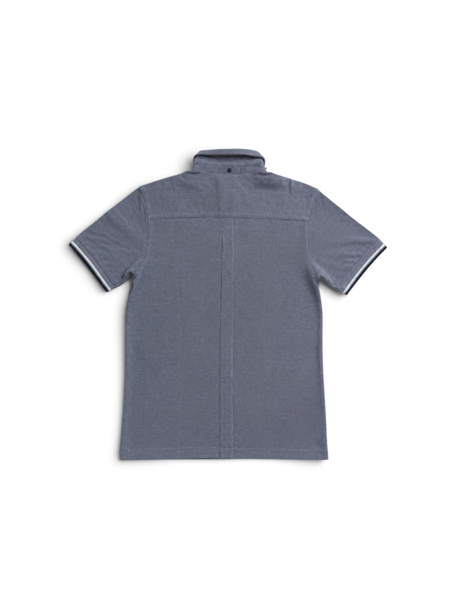 FP Polo mit Akzent-Tasche Grau (S)