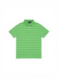 RL Polo Grün-Weiß gestreift (S)
