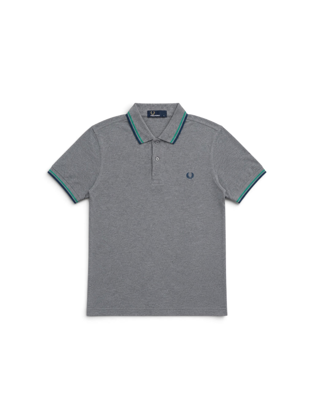 FP Polo Grau-Grün-Blau (S)