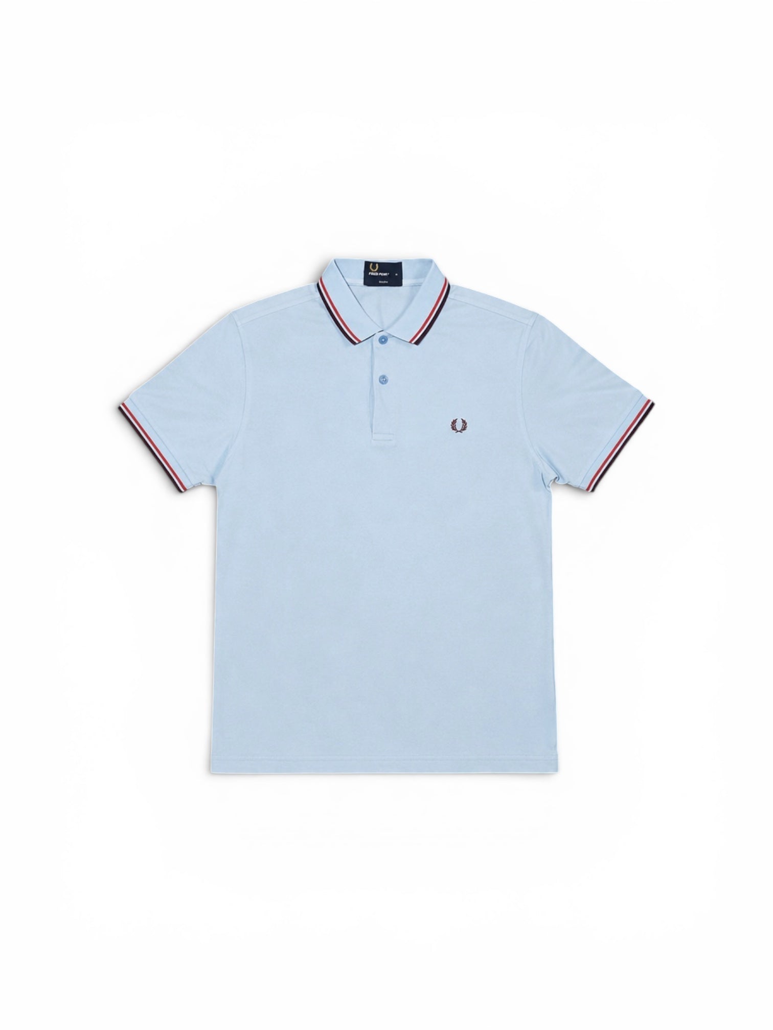 FP Polo Hellblau-Orange (XS)