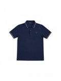 FP Polo Blau-Orange (S)