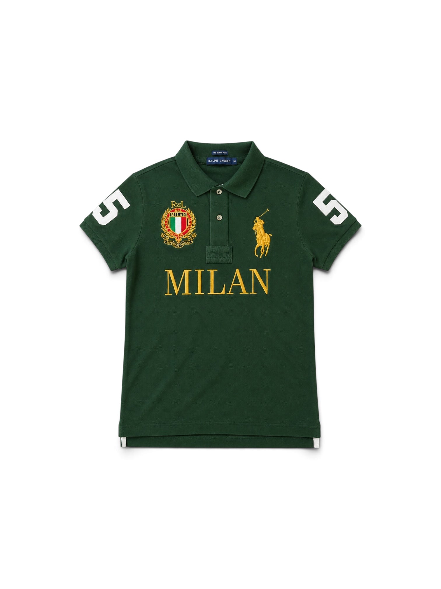 RL Skinny Polo Milan Grün (M)
