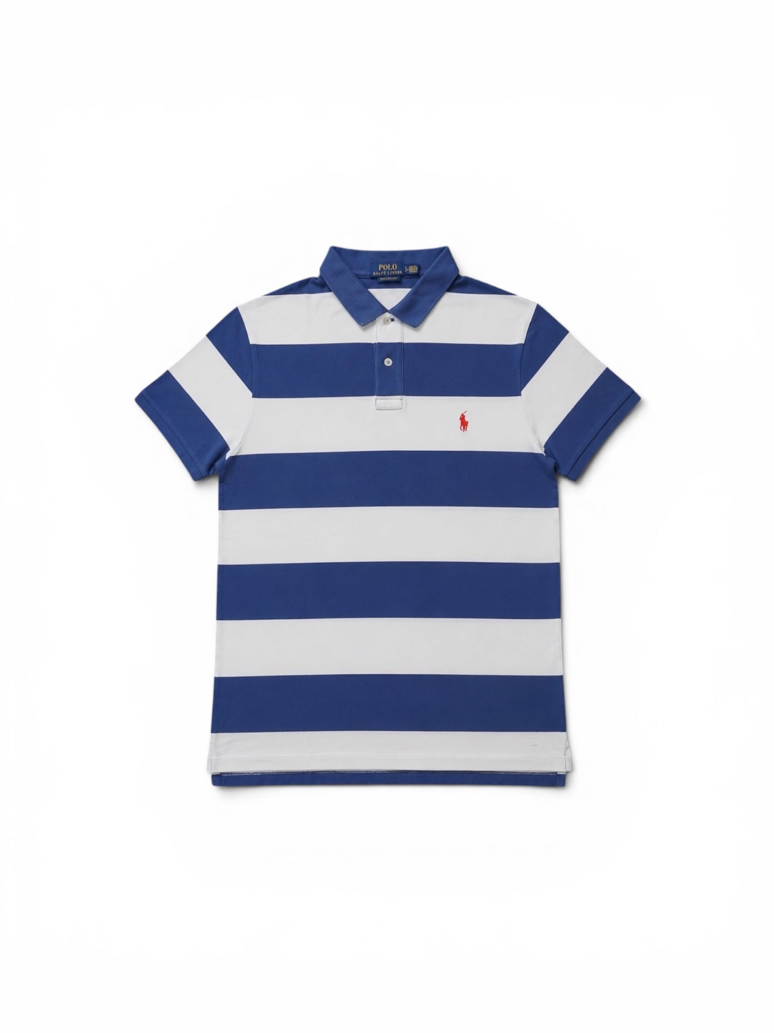 RL Polo Blau-Weiß gestreift (L)