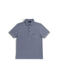 FP Polo mit Akzent-Tasche Grau (S)