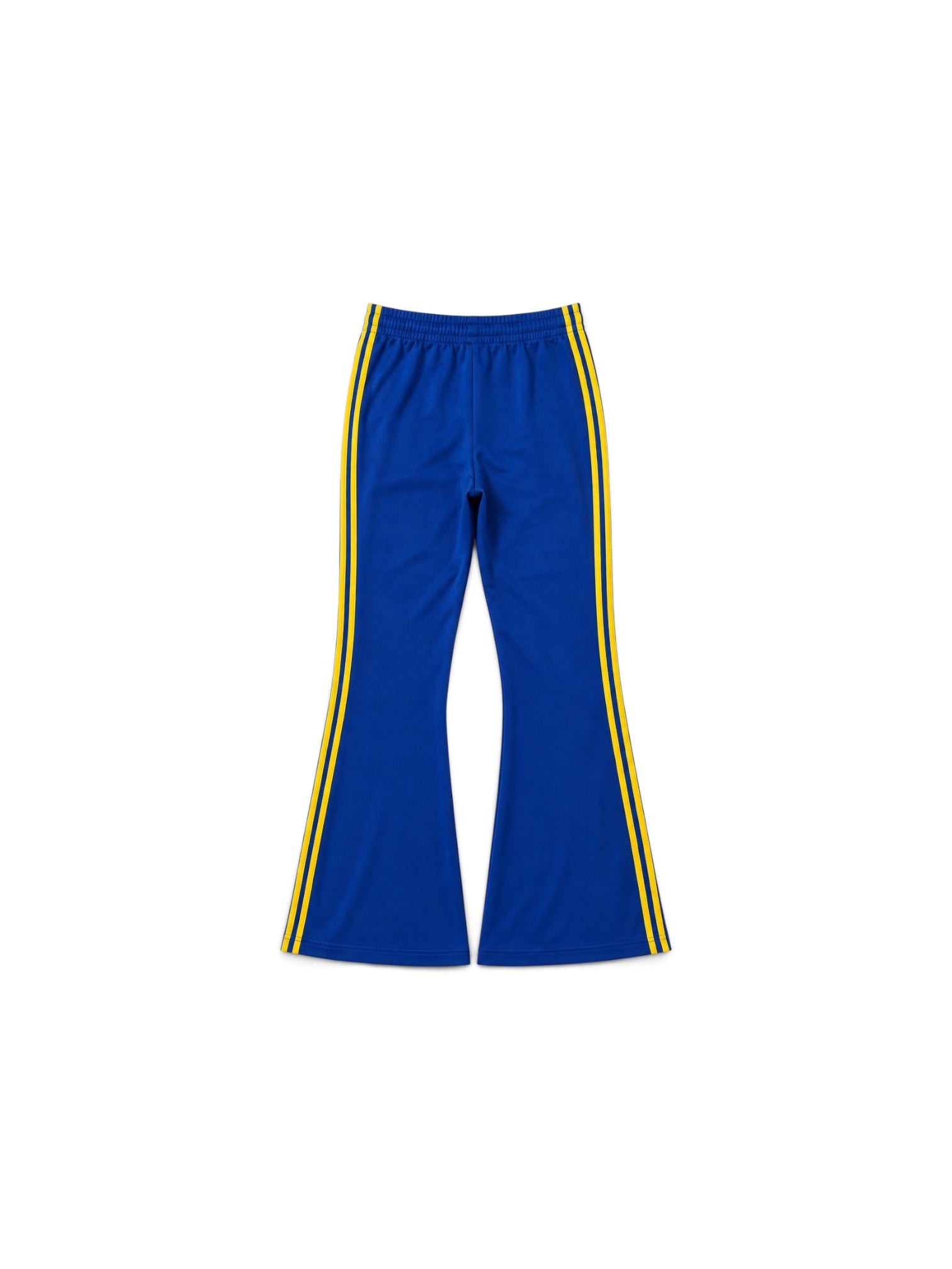 Adidas Firebird Schlaghose Blau-Gelb (S)