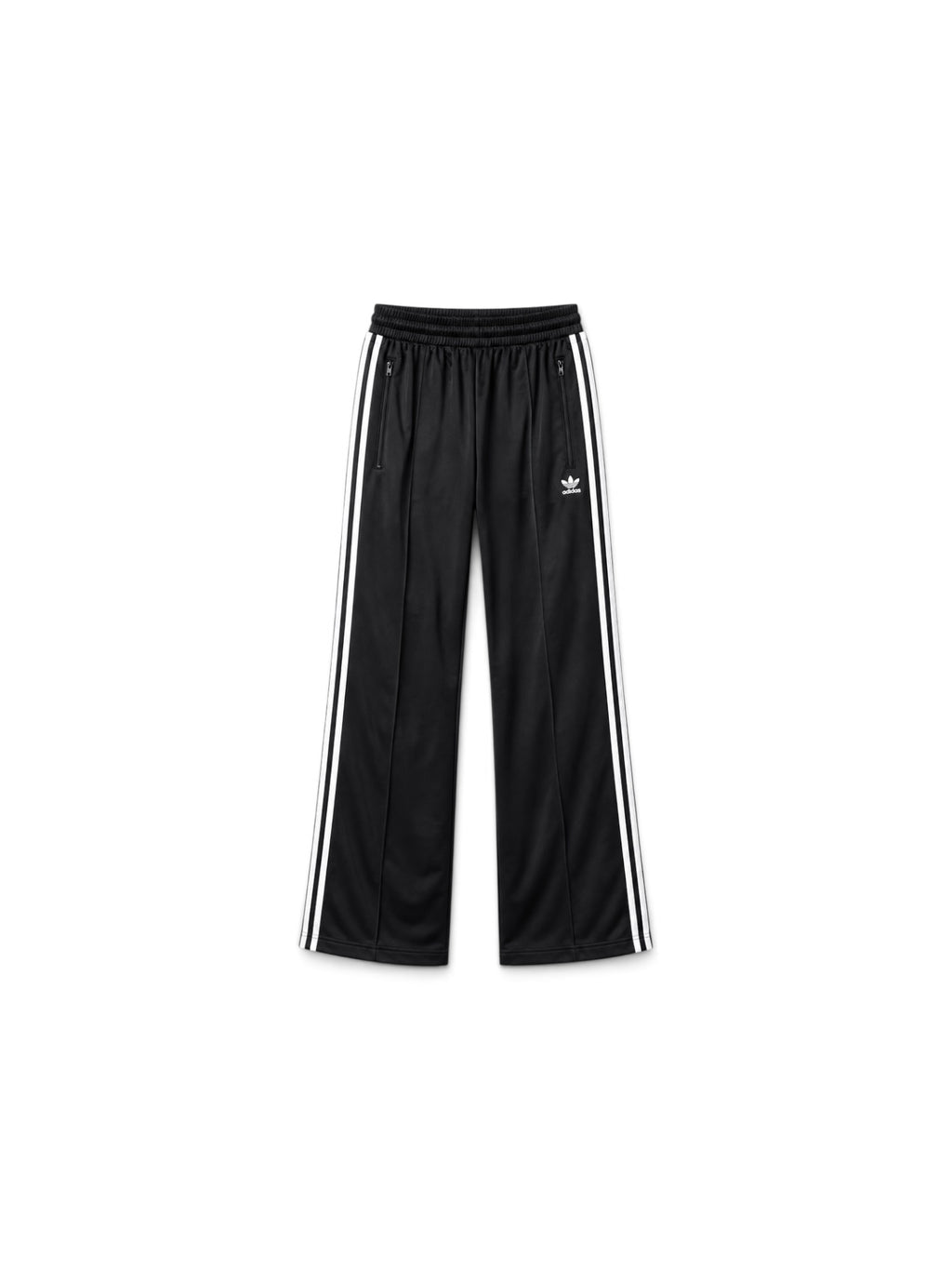 Adidas Firebird Track Pants Wide-Leg Schwarz (M)