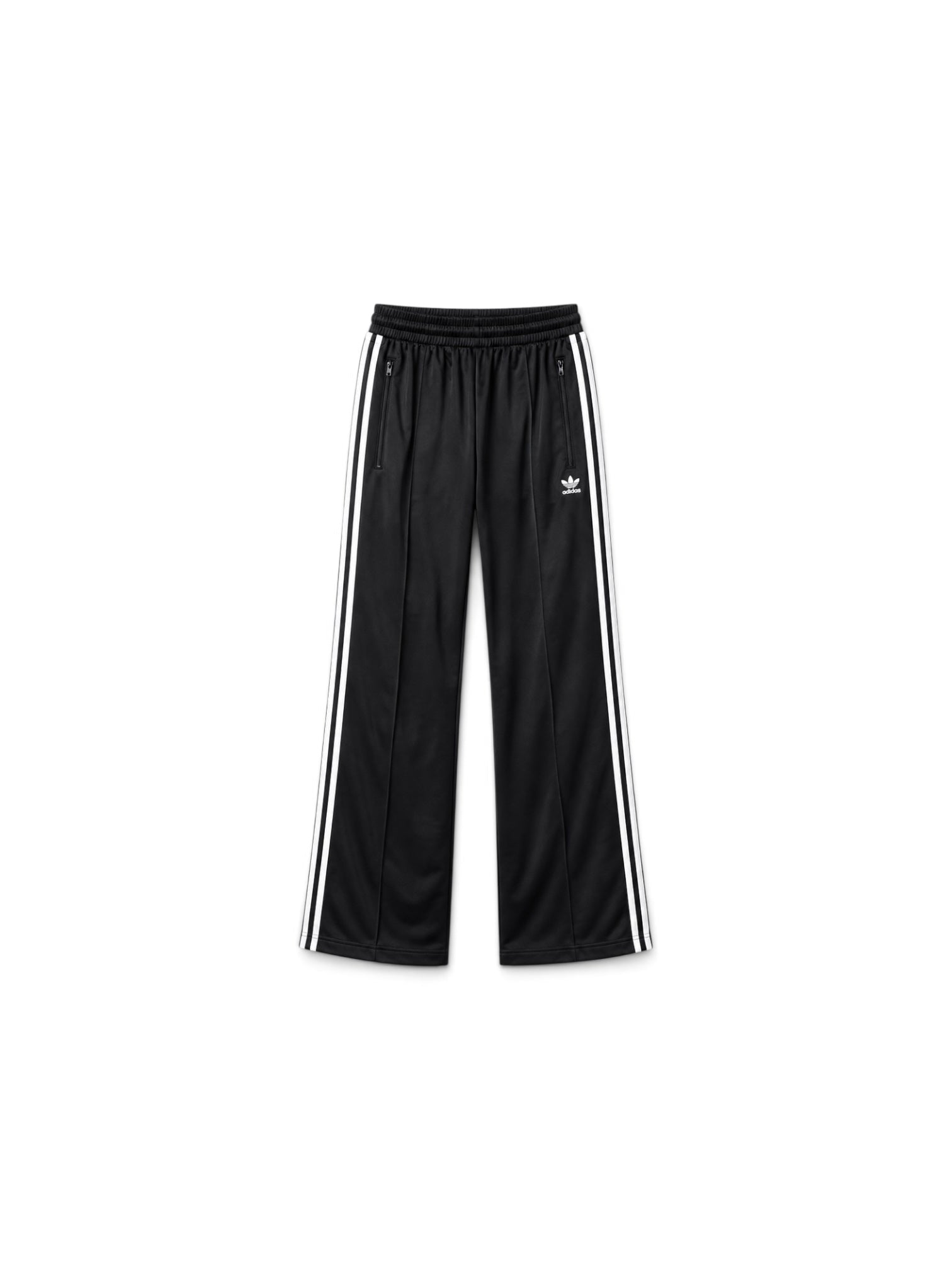 Adidas Firebird Track Pants Wide-Leg Schwarz (M)