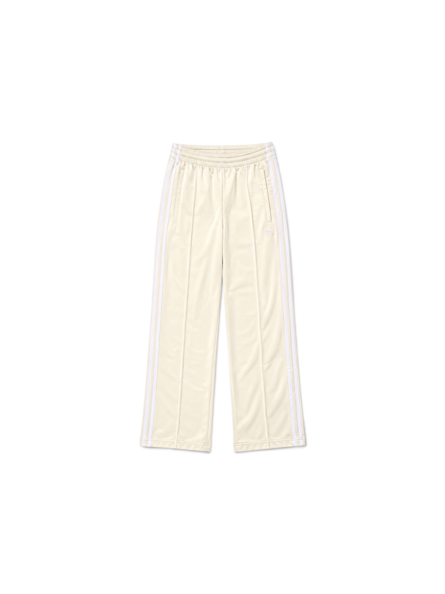 Adidas Firebird Track Pants Wide-Leg Creme (XS)