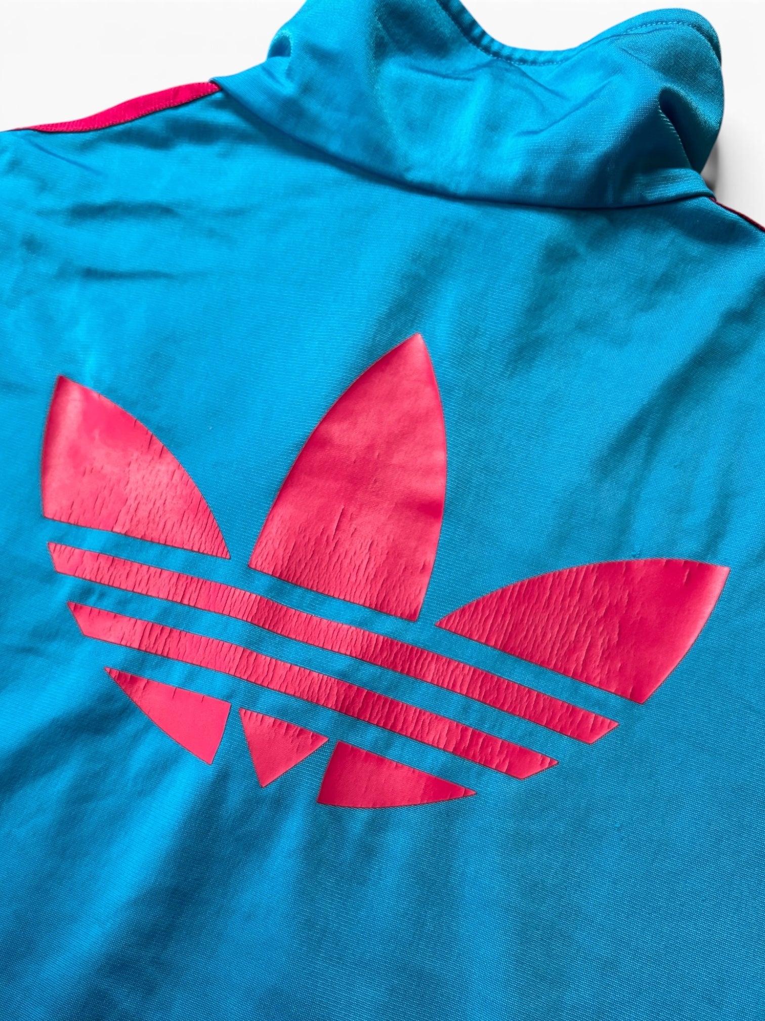 Adidas Firebird Track Jacket Blau-Pink (M)